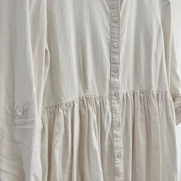 Ingrid & Isabel Classic White Shirt Dress - Picture 4 of 5